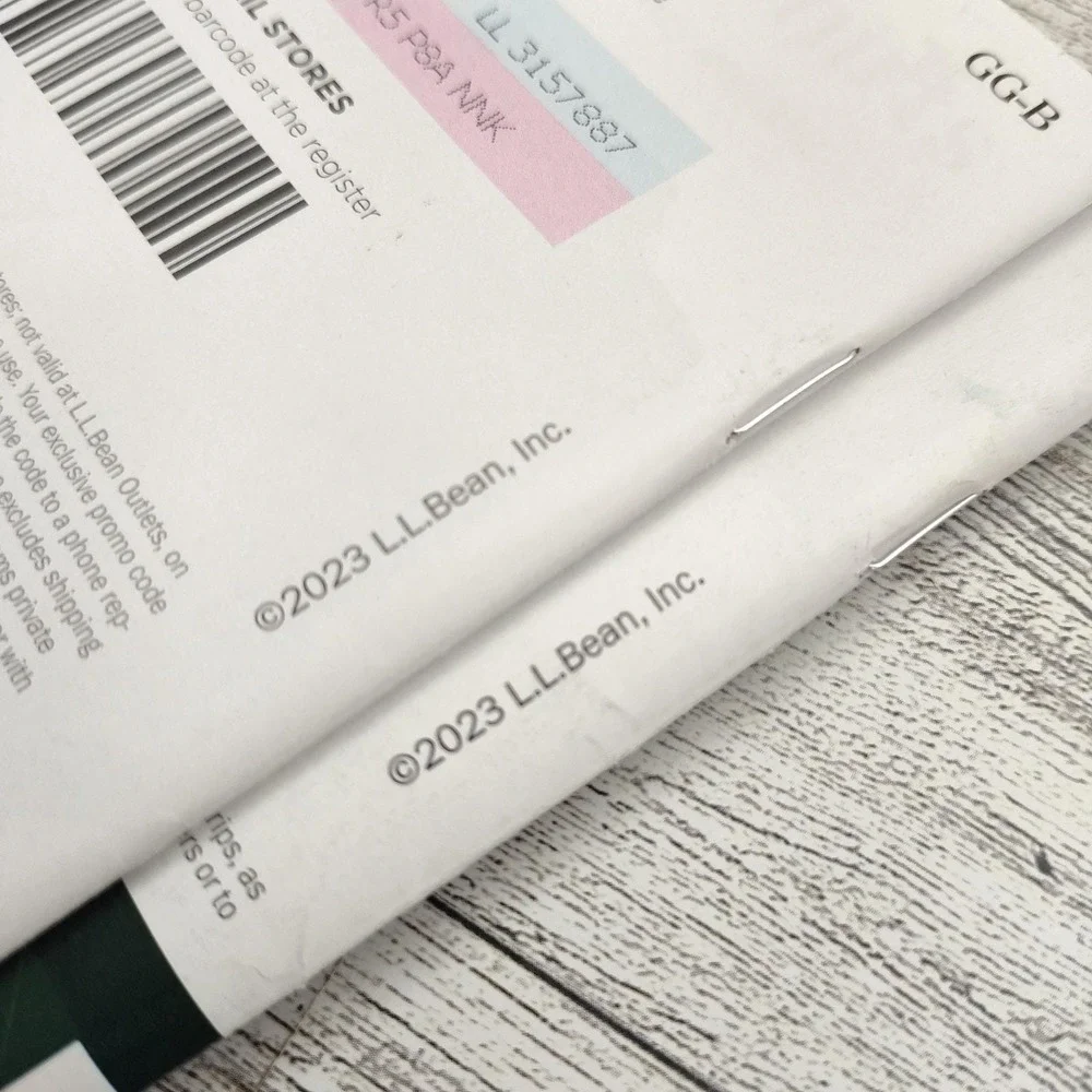LL‎ Bean Catalog Lot 2023 Summer Fall Lookbooks Back Issues Set of 2 Reference